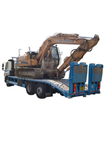 Lorry Loaded With 13 Ton Excavator